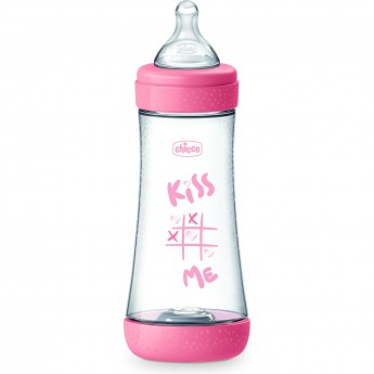 Бутылочка пластикковая CHICCO PERFECT 5 NEW GIRL 300 мл быстрый поток