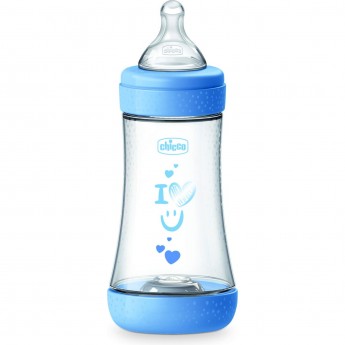 Бутылочка пластиковая CHICCO PERFECT 5 NEW BOY, 240 мл нормальный поток