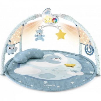 Игровой коврик 3в1 CHICCO Enjoy Colors Gym, Голубой