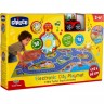 Игровой коврик CHICCO "Город" электрон. с машинкой, Разноцветный 00009700000000