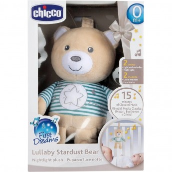 Игрушка мягкая музыкальная CHICCO ЗВЕЗДНЫЙ МИШКА 0 м+