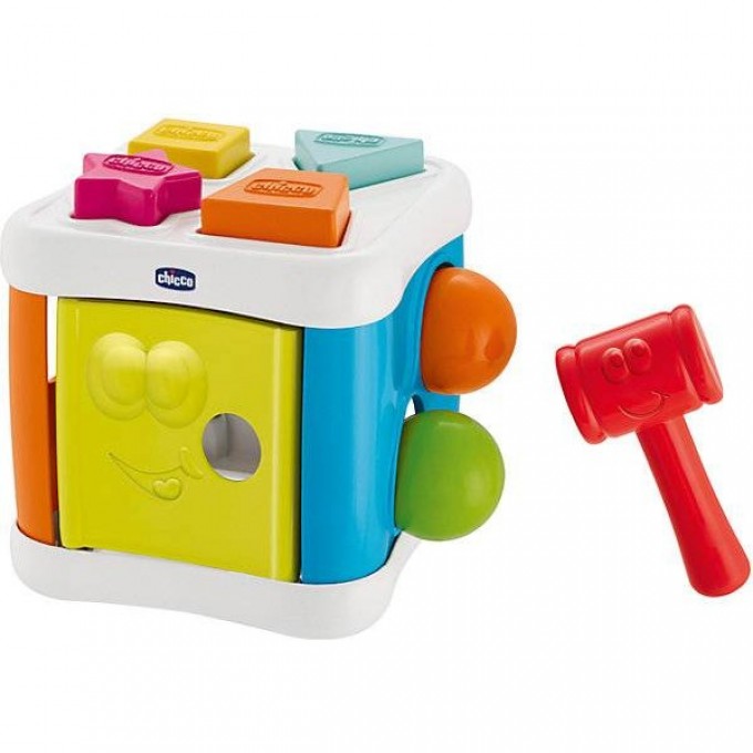 Игрушка-сортер 2 в 1 CHICCO "КУБ" 10-36 м 00009686100000