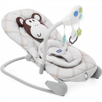 Креслице-качалка детская CHICCO BALLOON, Monkey