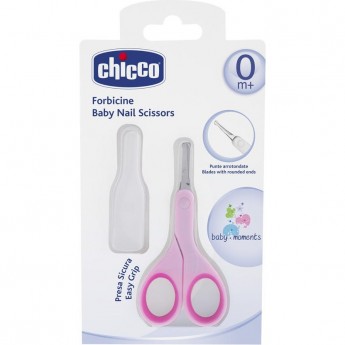Ножницы с закругленными концами CHICCO розовый