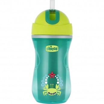 Поильник CHICCO SPORT CUP 14+, зеленый