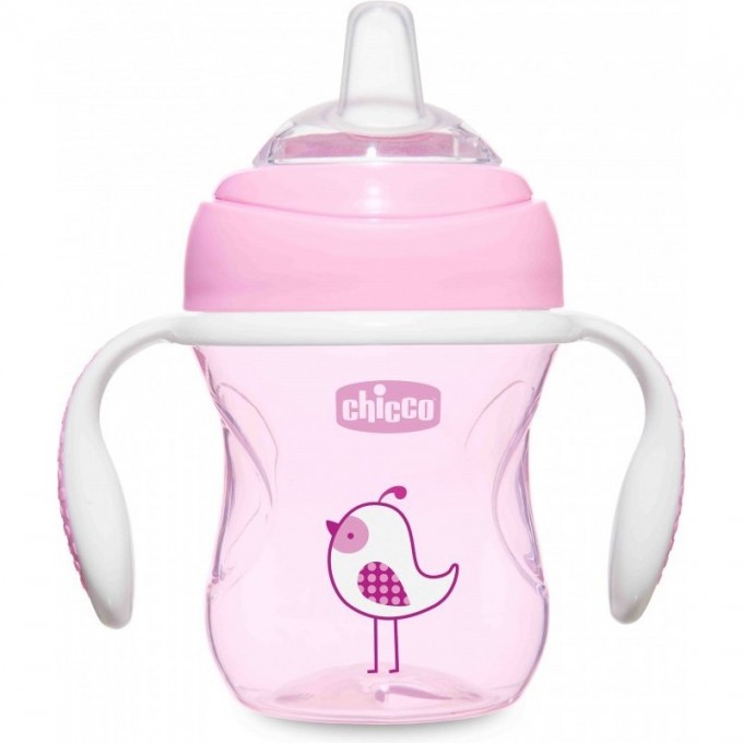 Поильник CHICCO TRANSITION, Розовый 00006911100000